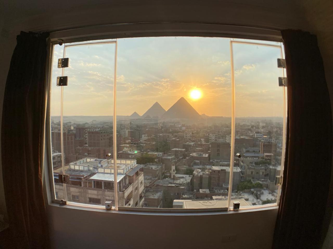 Отель Oscar Pyramids View Nazlet el-Sisi Экстерьер фото