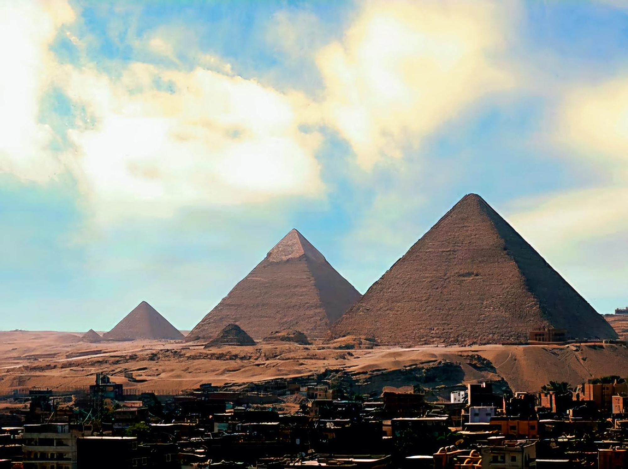 Отель Oscar Pyramids View Nazlet el-Sisi Номер фото