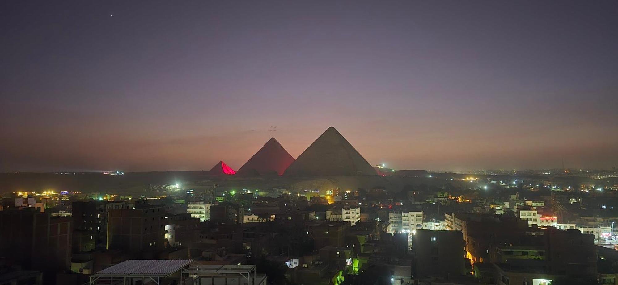 Отель Oscar Pyramids View Nazlet el-Sisi Экстерьер фото