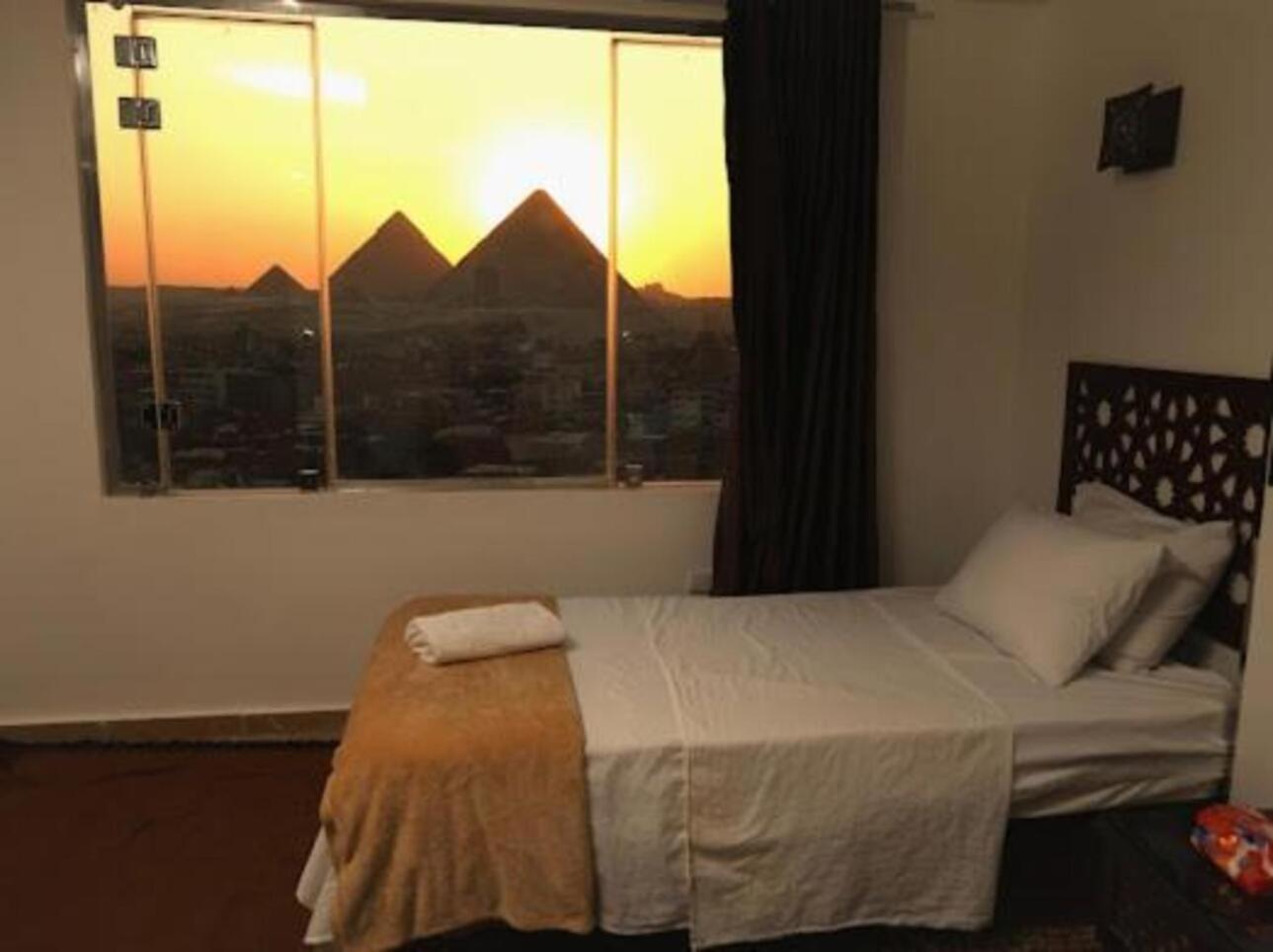 Отель Oscar Pyramids View Nazlet el-Sisi Экстерьер фото