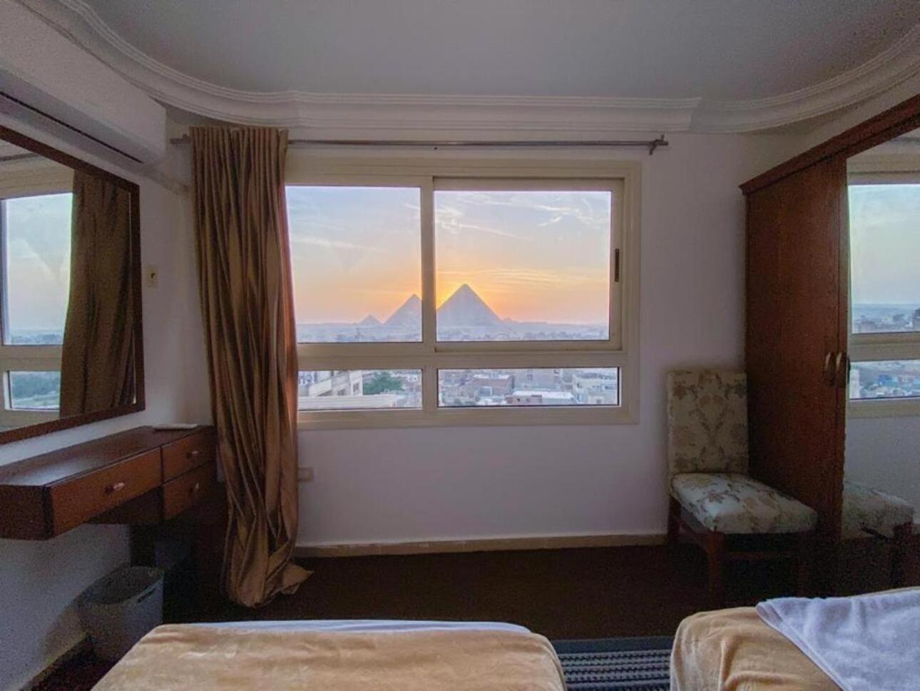 Отель Oscar Pyramids View Nazlet el-Sisi Экстерьер фото