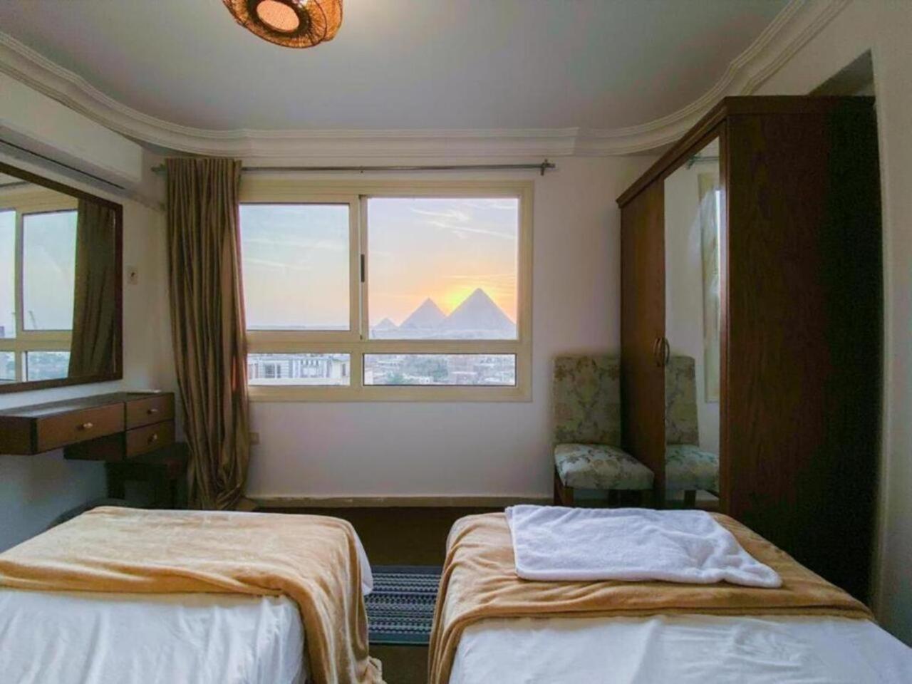 Отель Oscar Pyramids View Nazlet el-Sisi Экстерьер фото